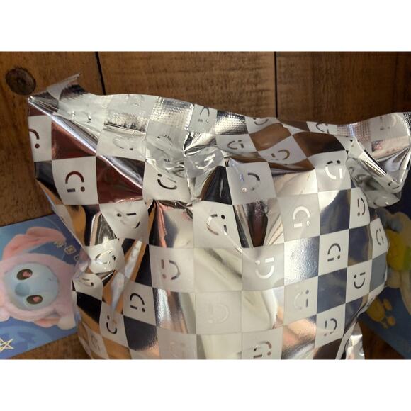 Disney Miniso Stitch Eat Something Before Sleep Strawberry Cone Vinyl Plush Toy - Picture 4 of 8